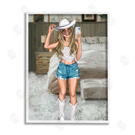 Ziwei Li | Cowgirl Glam Selfie