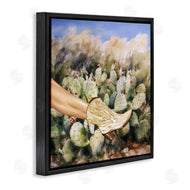 Ziwei Li | Cowgirl Boot & Cactus