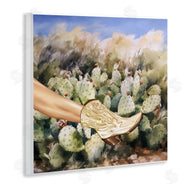 Ziwei Li | Cowgirl Boot & Cactus
