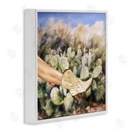 Ziwei Li | Cowgirl Boot & Cactus