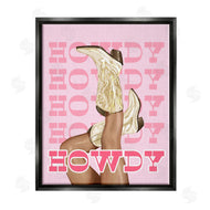 Ziwei Li | Howdy Cowgirl Boots