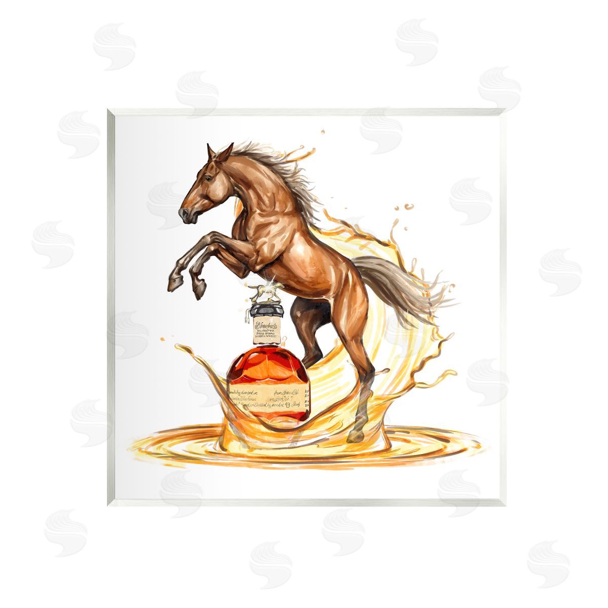Ziwei Li | Horse & Whiskey Bottle