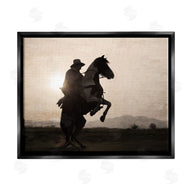 Kim Allen | Cowboy & Rearing Horse