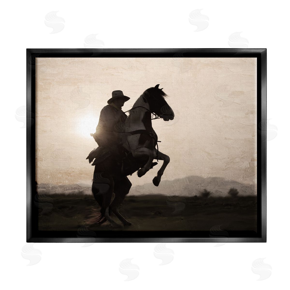 Kim Allen | Cowboy & Rearing Horse