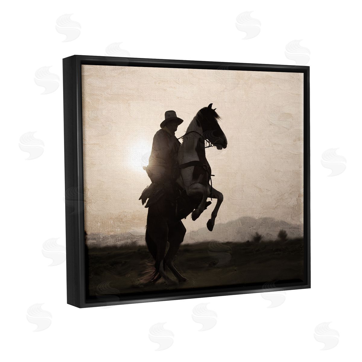 Kim Allen | Cowboy & Rearing Horse