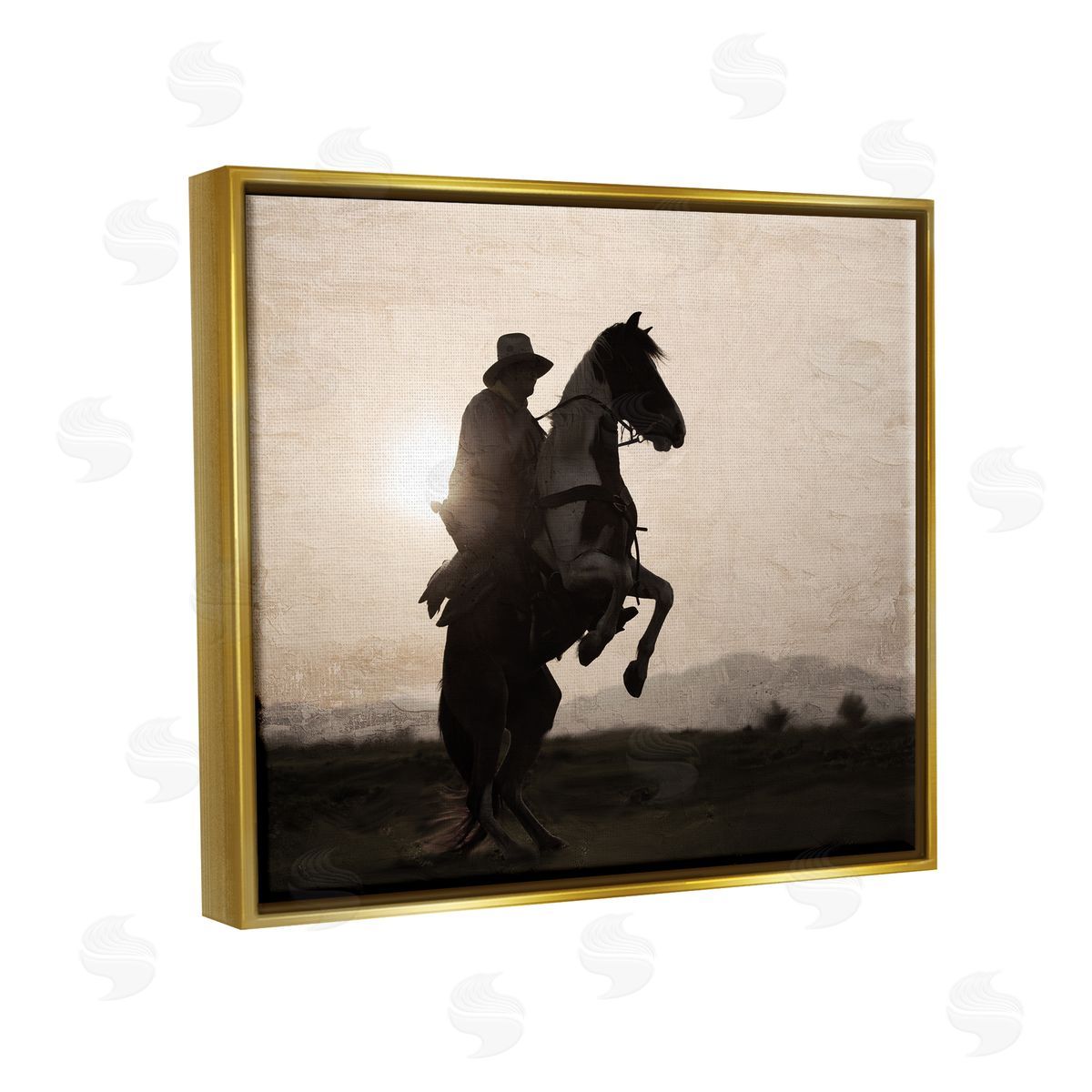 Kim Allen | Cowboy & Rearing Horse