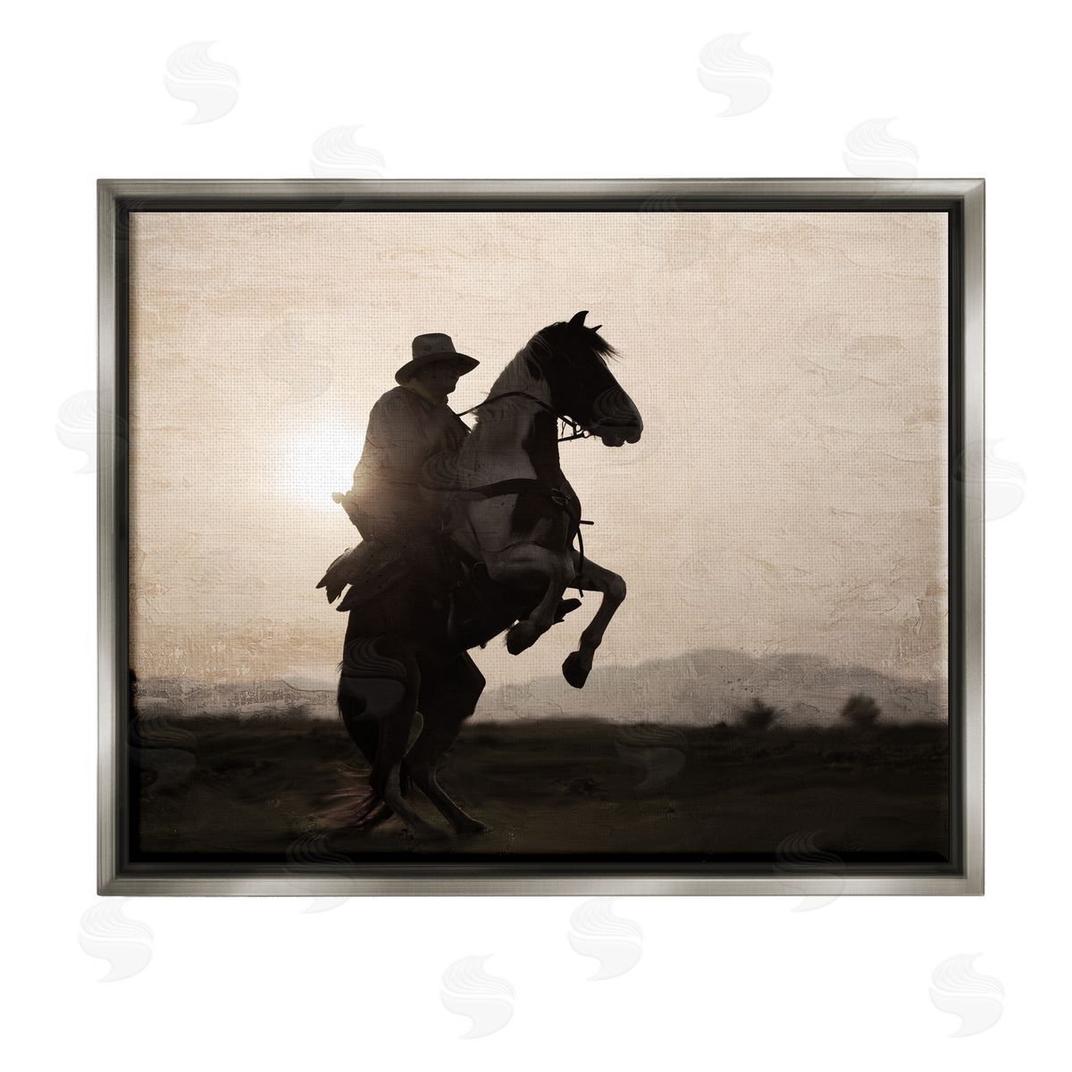 Kim Allen | Cowboy & Rearing Horse