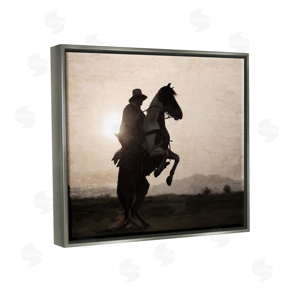 Kim Allen | Cowboy & Rearing Horse