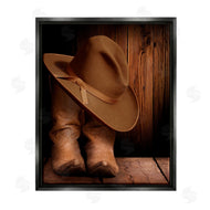 Marcus Prime | Cowboy Boots & Hat