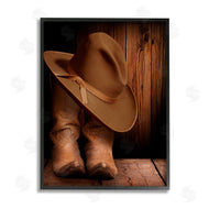 Marcus Prime | Cowboy Boots & Hat