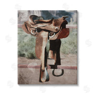 Milli Villa | Abstract Equestrian Saddle