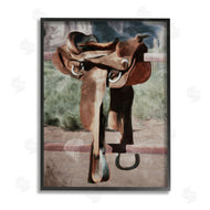 Milli Villa | Abstract Equestrian Saddle