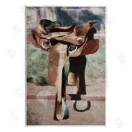 Milli Villa | Abstract Equestrian Saddle