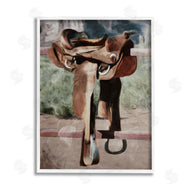 Milli Villa | Abstract Equestrian Saddle