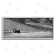 Steve Toole | Bison with Mountain Peaks