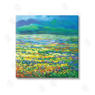 Leon Devenice | Meadow of Wildflowers Blue