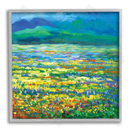 Leon Devenice | Meadow of Wildflowers Blue