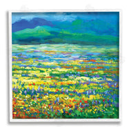 Leon Devenice | Meadow of Wildflowers Blue