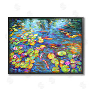 Leon Devenice | Koi Fish and Water Lilies