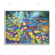 Leon Devenice | Koi Fish and Water Lilies