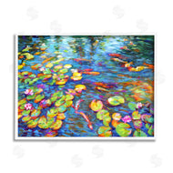 Leon Devenice | Koi Fish and Water Lilies