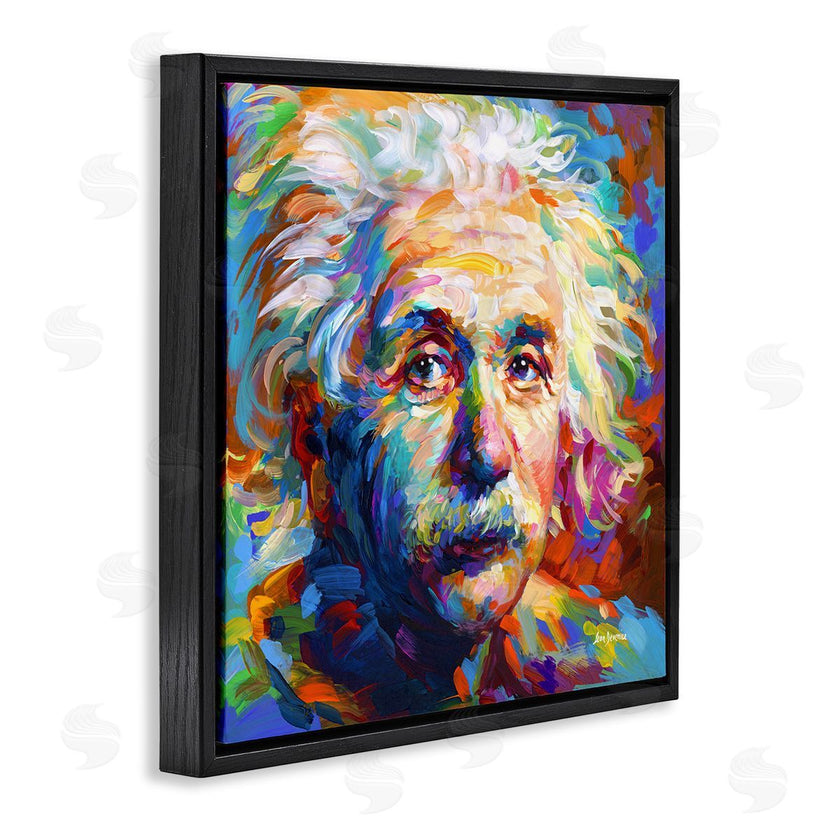 Leon Devenice | Abstract Albert Einstein Portrait