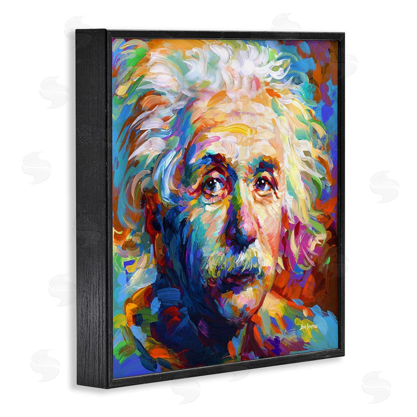 Leon Devenice | Abstract Albert Einstein Portrait