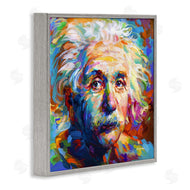 Leon Devenice | Abstract Albert Einstein Portrait