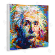 Leon Devenice | Abstract Albert Einstein Portrait