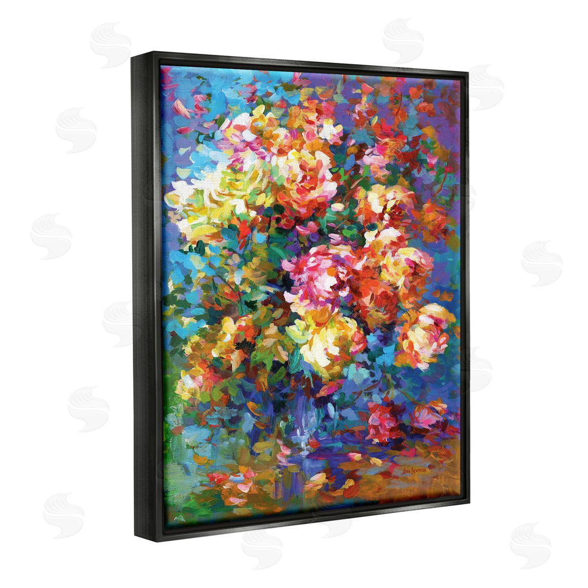Leon Devenice | Vibrant Flowers in a Vase