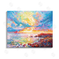 Leon Devenice | Mediterranean Sunset Ocean Coast