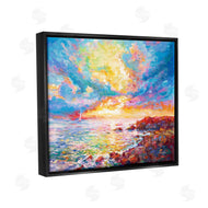 Leon Devenice | Mediterranean Sunset Ocean Coast