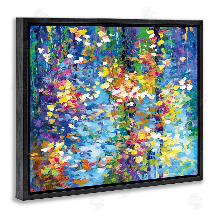 Leon Devenice | Colorful Reflections Lake Flowers