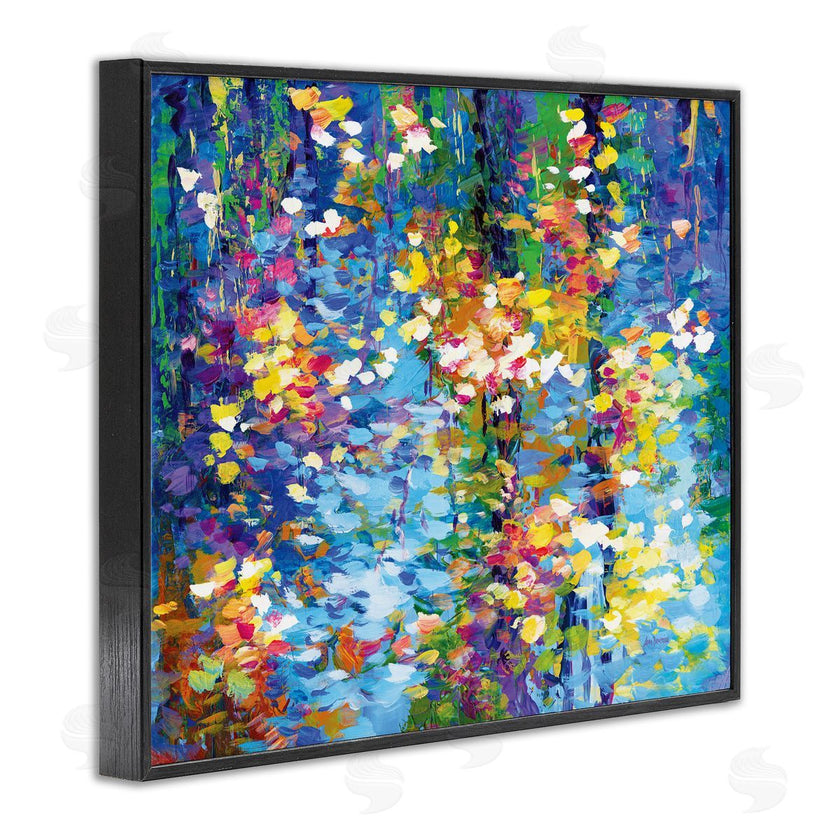Leon Devenice | Colorful Reflections Lake Flowers