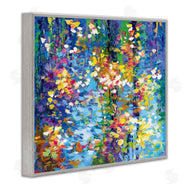 Leon Devenice | Colorful Reflections Lake Flowers