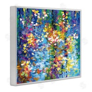 Leon Devenice | Colorful Reflections Lake Flowers