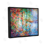Leon Devenice | Abstract Leaves Colorful Reflections