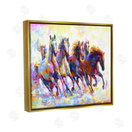 Leon Devenice | Vivid Wild Horses Running