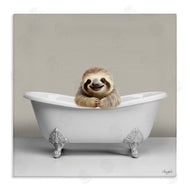 Roozbeh | Happy Sloth in Bathtub