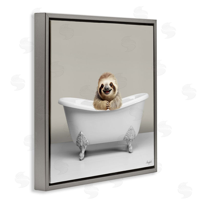 Roozbeh | Happy Sloth in Bathtub
