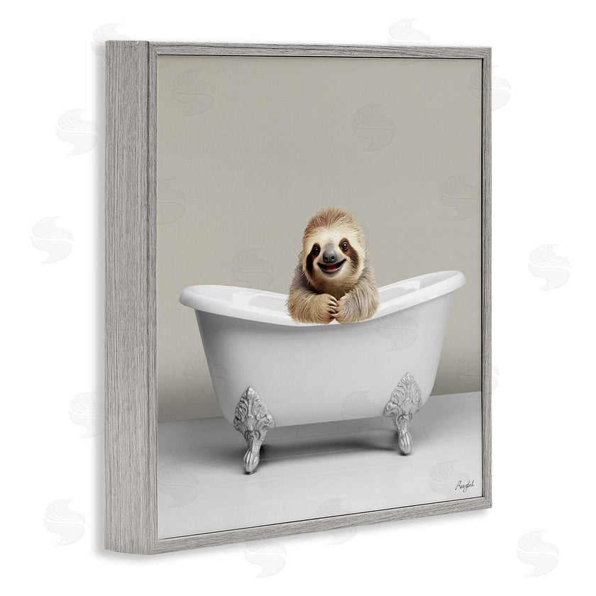 Roozbeh | Happy Sloth in Bathtub