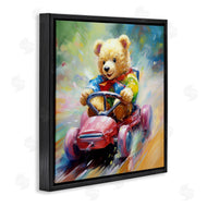 Ray Powers | Teddy Bear on Go Kart