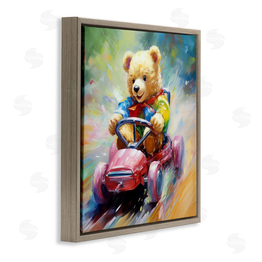 Ray Powers | Teddy Bear on Go Kart