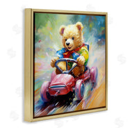 Ray Powers | Teddy Bear on Go Kart