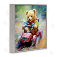 Ray Powers | Teddy Bear on Go Kart