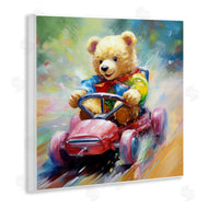 Ray Powers | Teddy Bear on Go Kart