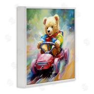 Ray Powers | Teddy Bear on Go Kart