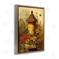 Stupell Studio | Bees & Floral Architecture