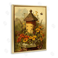 Stupell Studio | Bees & Floral Architecture