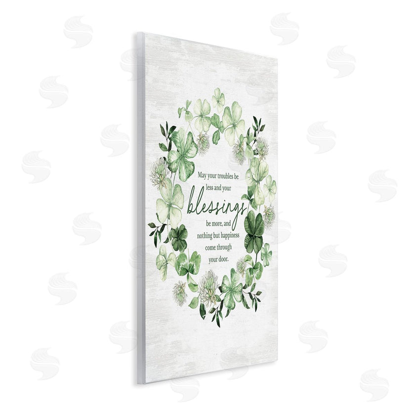 Lettered and Lined | Irish Proverb Wreath